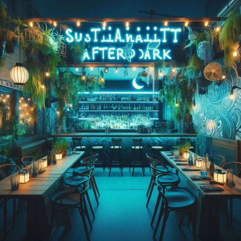 Sustainability After Dark EcoFriendly Trends in NYC Nightlife New