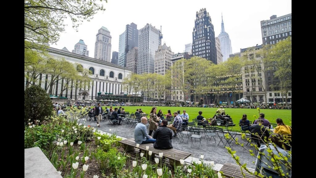 Bryant Park LIVE Cam HD 4K – Midtown Mahattan, New York