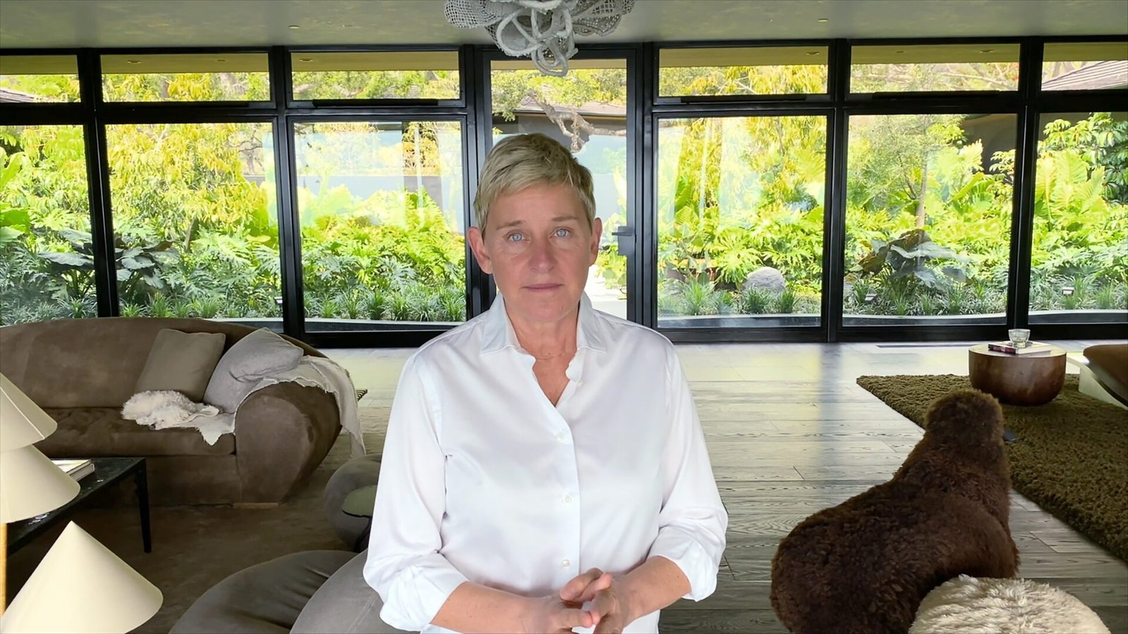 Ellen DeGeneres’ UK home floods after she flees US following Donald