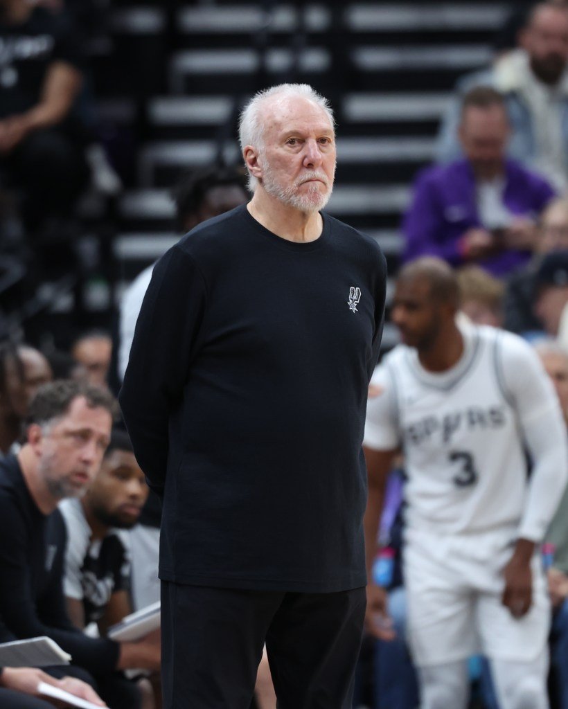 Spurs coach Gregg Popovich out indefinitely after suffering health