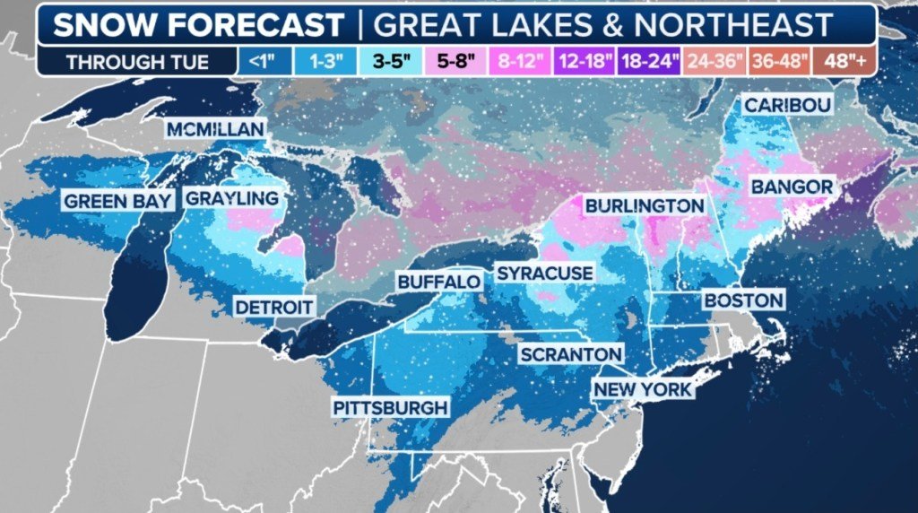 Winter storms with rain, snow could snarl holiday trips for millions ...