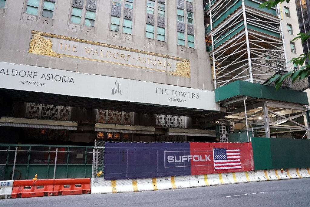 WaldorfAstoria insists hotel will reopen in spring 2025 — despite snag