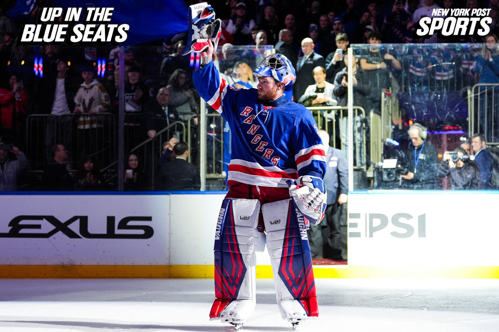 Jonathan Quick has won over Rangers fans | Up In The Blue Seats - New ...