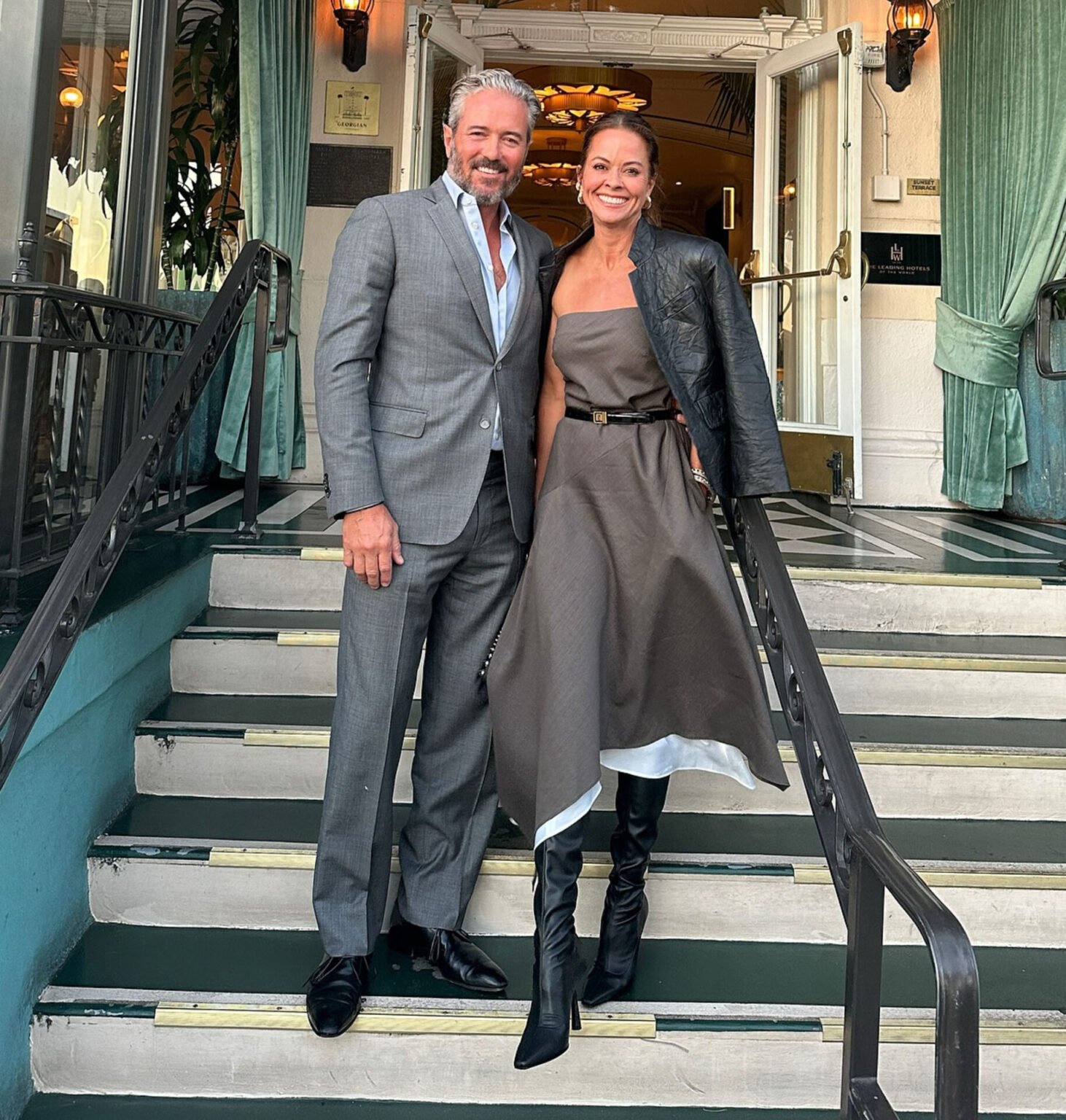 Brooke Burke reveals wedding date with fiancé Scott Rigsby — and why it