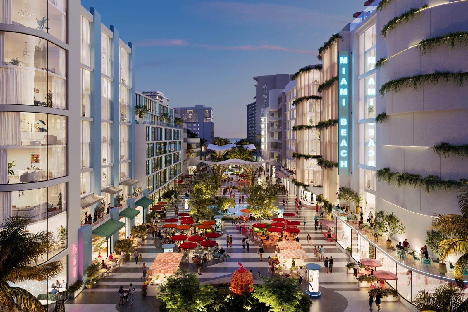 Miami development expands Lincoln Road to the ocean — with luxe homes ...