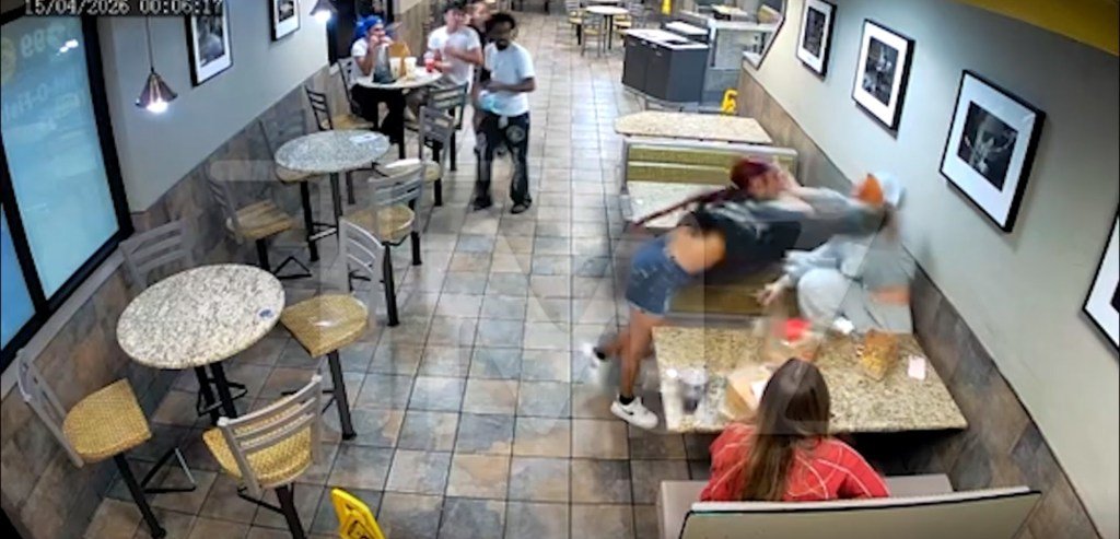 Ice Tea Slaps Ice Spice slapped by customer at LA McDonald’s in shocking video - New ...