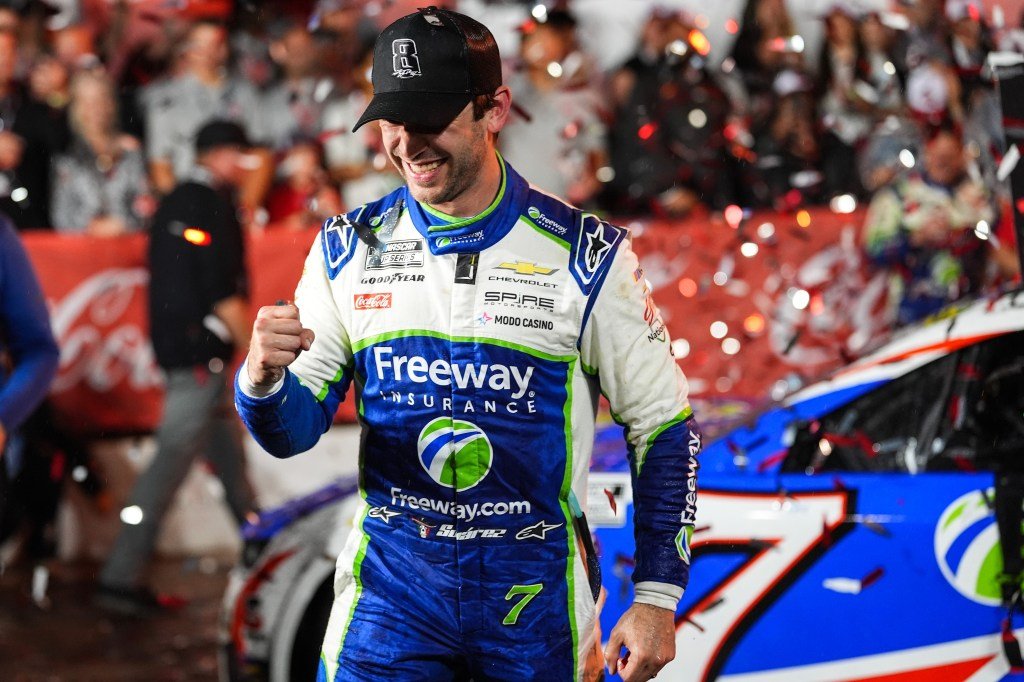 Daniel Suarez honored Kyle Busch with heartfelt tribute after winning ...
